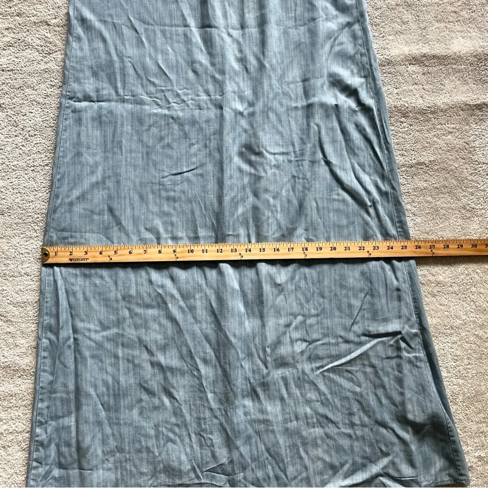 JUDITH MARCH TENCEL MAXI DRESS W/ EMBROIDERY AND TASSELS SIZE SMALL BEACH - Picture 7 of 10